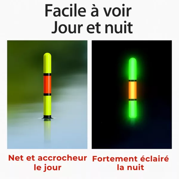 Bouchon lumineux électronique pour pêche nocturne – Image 3
