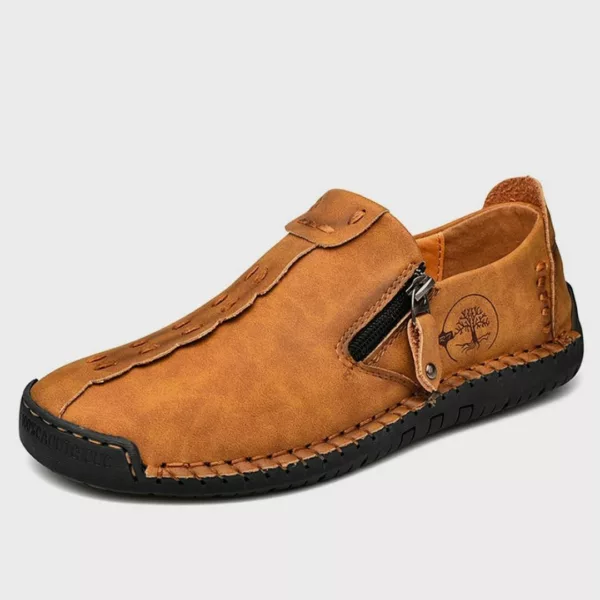 Mocassin homme zip style vintage – Image 22