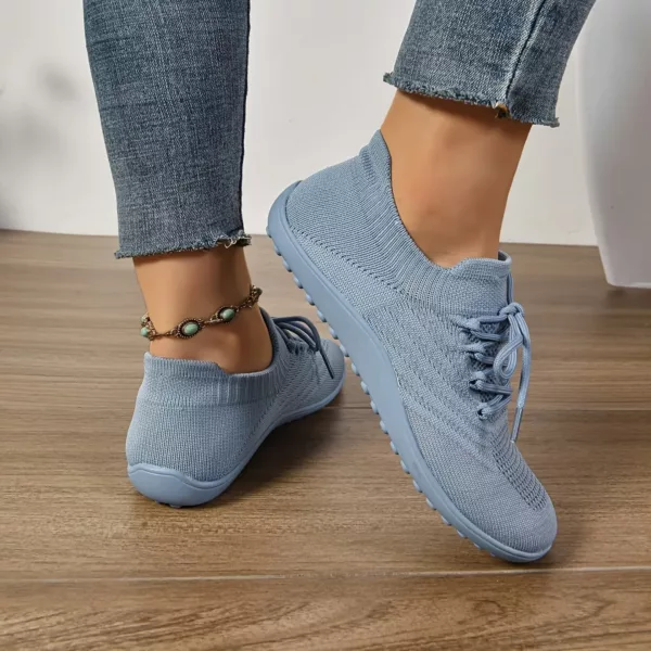 Baskets barefoot flexibles en tricot – Image 2