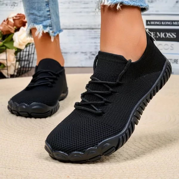 Baskets barefoot maille souple à bout large – Image 7