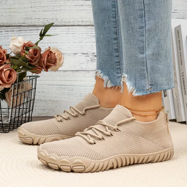 Baskets barefoot maille souple à bout large – Image 6