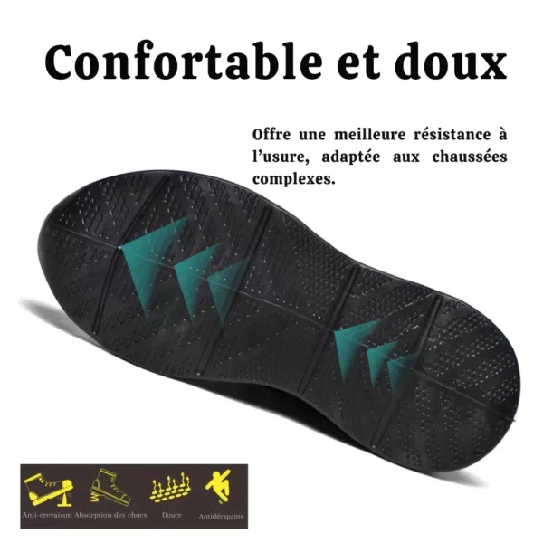Baskets de sécurité embout acier – Image 3