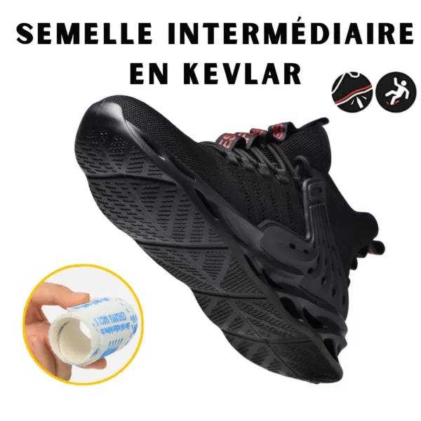 Baskets de sécurité embout acier – Image 6