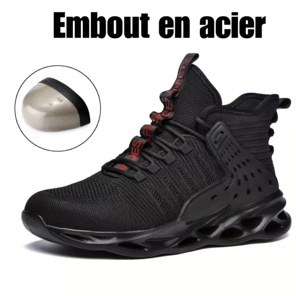 Baskets de sécurité embout acier – Image 5