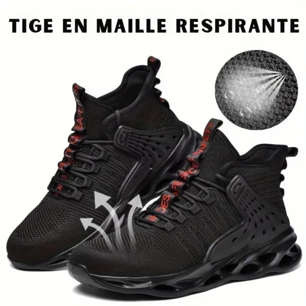 Baskets de sécurité embout acier – Image 4