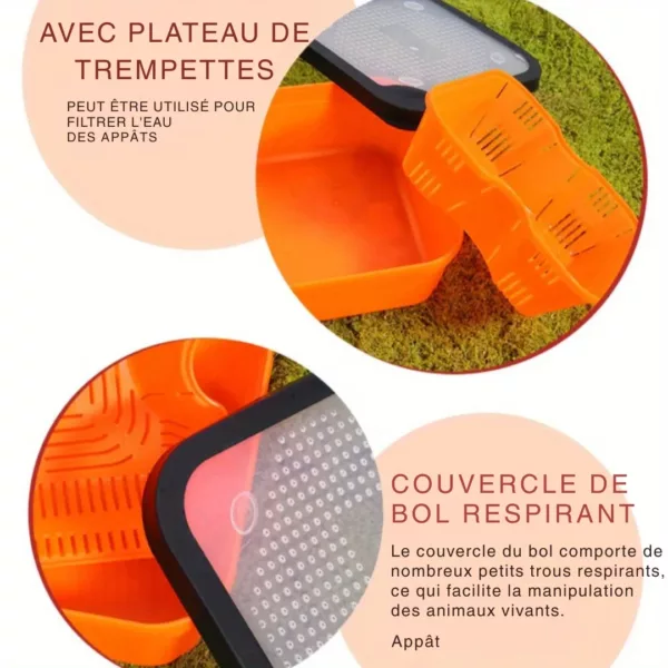 Boîte à appâts vivants avec aération – Image 8