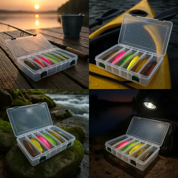 Boîte à leurres compartimentée plastique étanche – Image 4