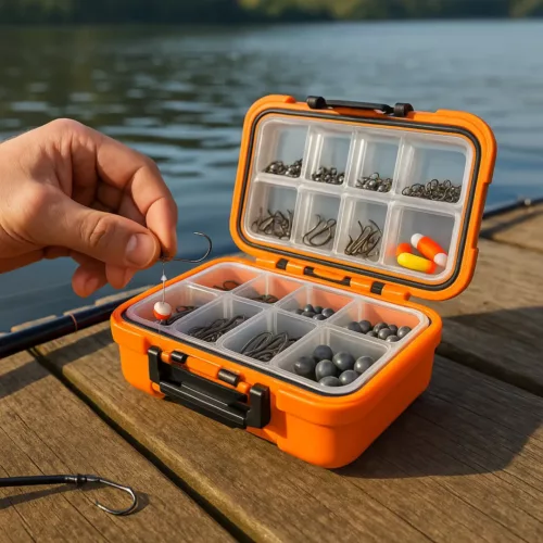 Boîte étanche pour accessoires montage pêche