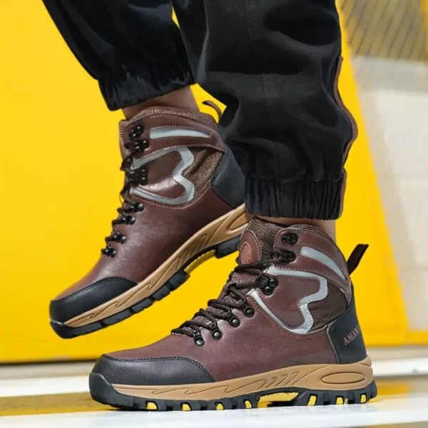 Bottes de sécurité cuir antiperforation – Image 4