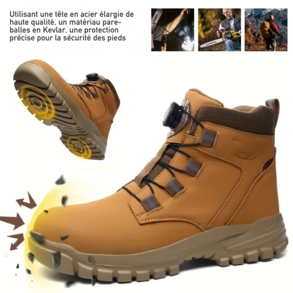 Bottes de sécurité montantes à molette – Image 5