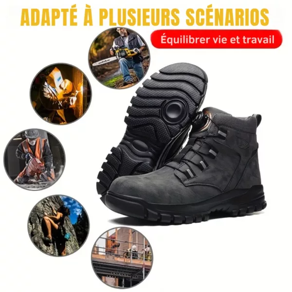 Bottes de sécurité montantes à molette – Image 4