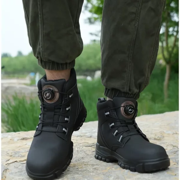 Bottes de sécurité montantes à molette