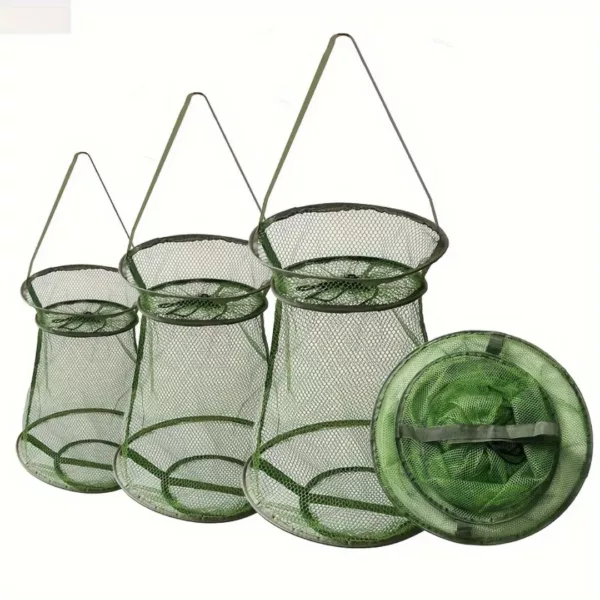 Bourriche pliable filet nylon pour poissons – Image 12