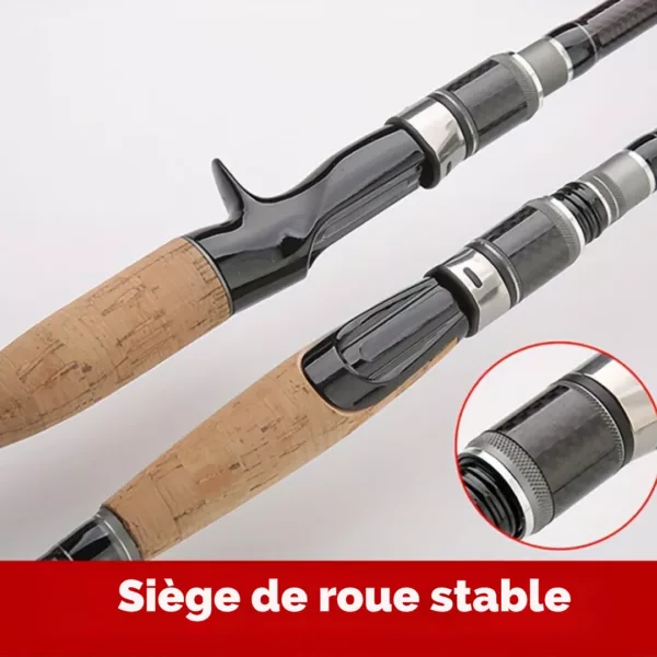 Canne à pêche télescopique ultra légère – Image 5