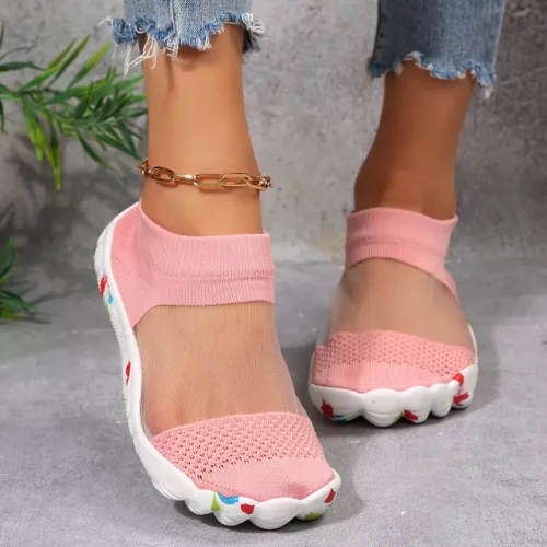 Chaussons barefoot filet ajouré ultra souples