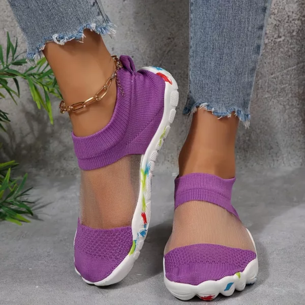 Chaussons barefoot filet ajouré ultra souples – Image 3