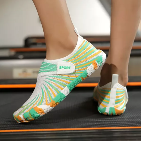 Chaussons barefoot à scratch antidérapants – Image 2
