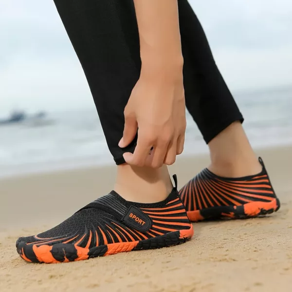 Chaussons barefoot à scratch antidérapants – Image 6