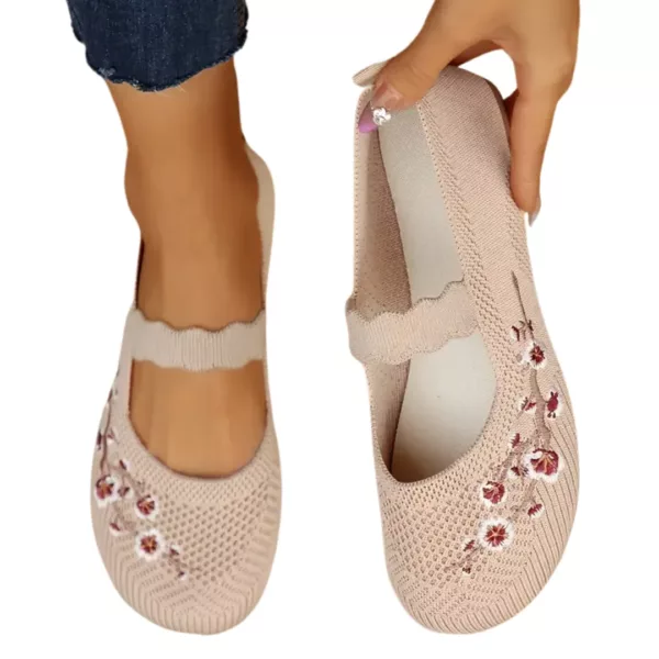 Chaussons barefoot souples à motif brodé – Image 8