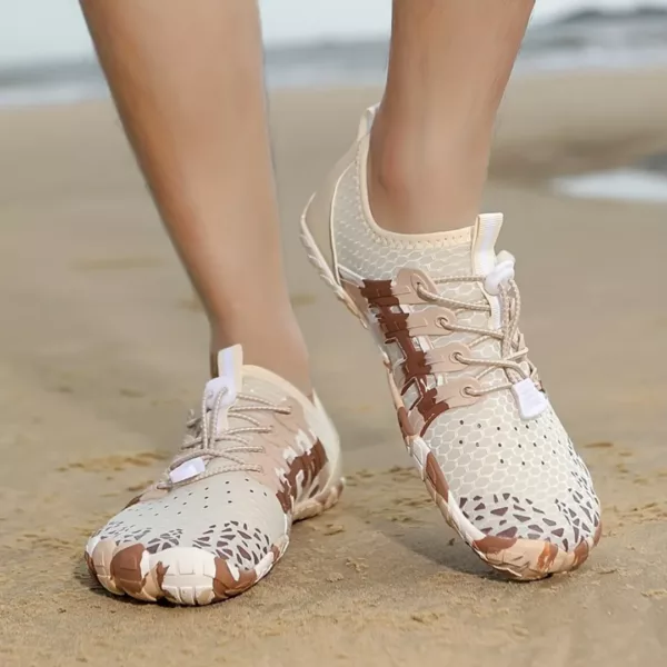 Chaussures barefoot camouflage trail robuste – Image 3
