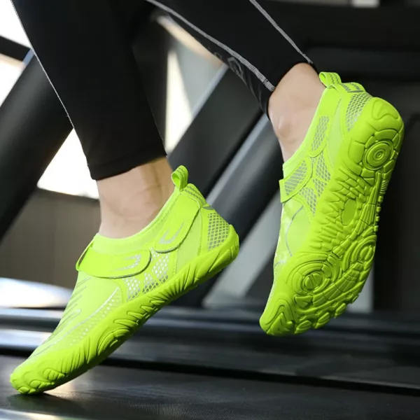Chaussures barefoot fermeture scratch sport souple – Image 4