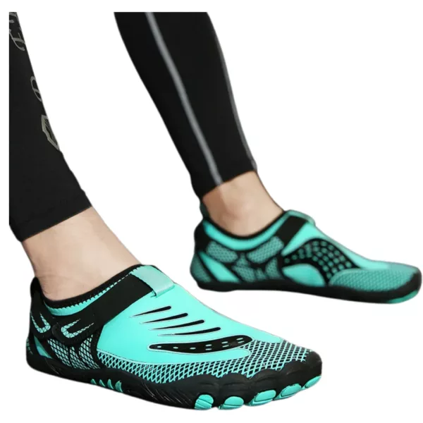 Chaussures barefoot fermeture scratch sport souple – Image 7