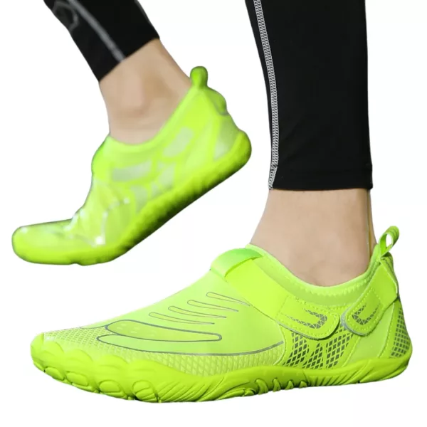 Chaussures barefoot fermeture scratch sport souple – Image 9