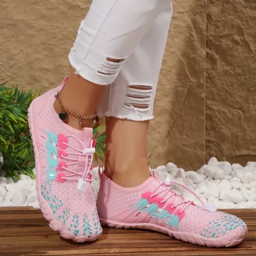 Chaussures barefoot filet souple respirant