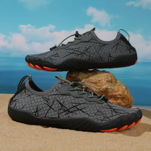 Chaussures barefoot flexibles à séchage rapide