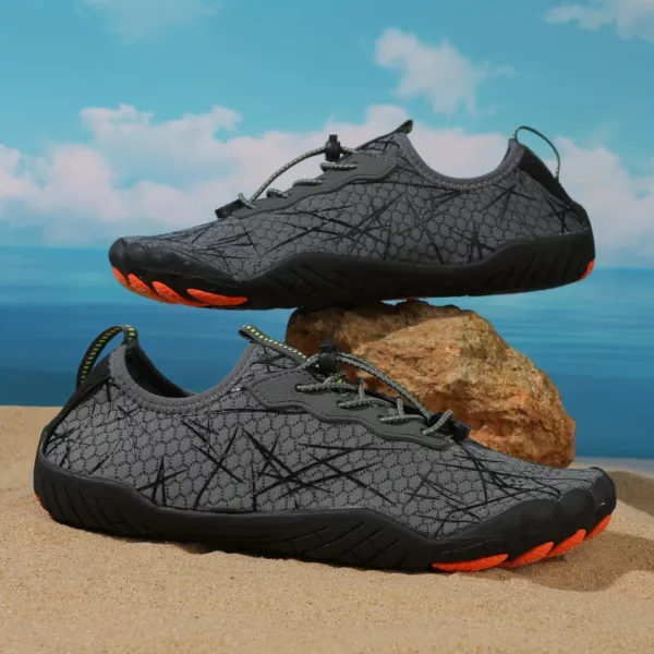 Chaussures barefoot flexibles à séchage rapide