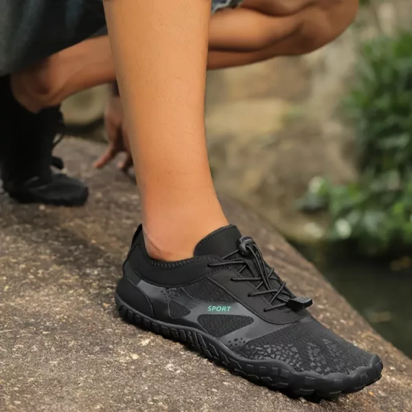 Chaussures barefoot imperméables trail urbain – Image 5