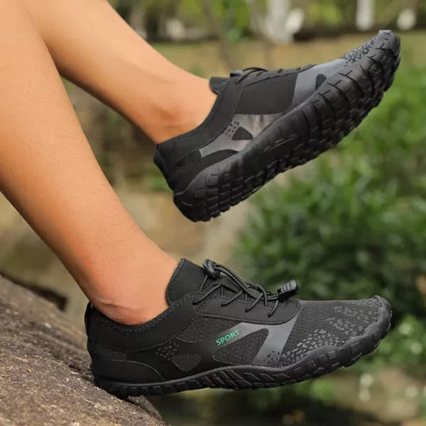 Chaussures barefoot imperméables trail urbain – Image 4