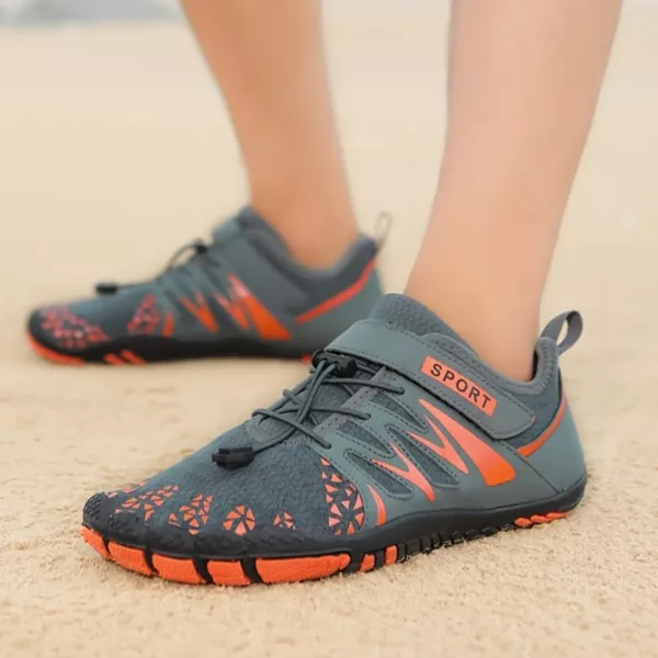 Chaussures barefoot randonnée à lacets rapides – Image 6