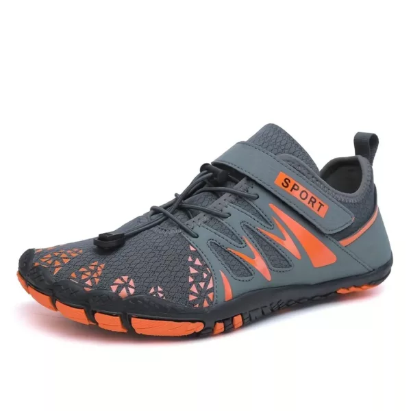 Chaussures barefoot randonnée à lacets rapides – Image 7