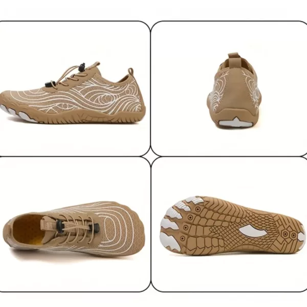 Chaussures barefoot respirantes à motif ondulé – Image 8