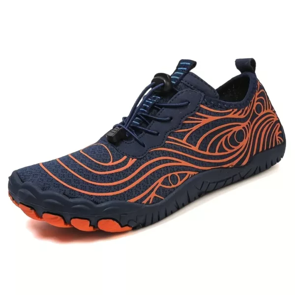 Chaussures barefoot respirantes à motif ondulé – Image 18