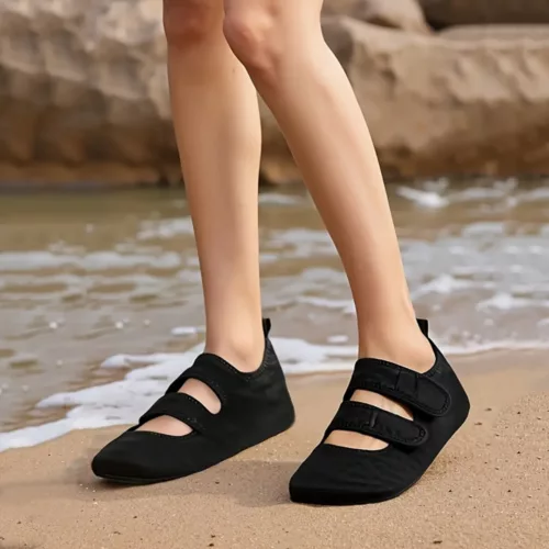 Chaussures barefoot souples triple scratch
