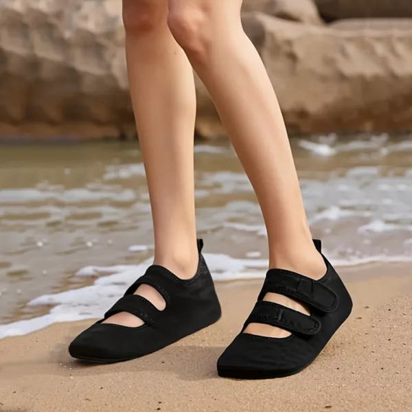 Chaussures barefoot souples triple scratch