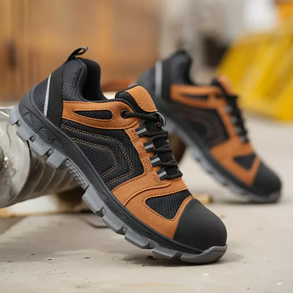 Chaussures de sécurité cuir souple antichoc – Image 2