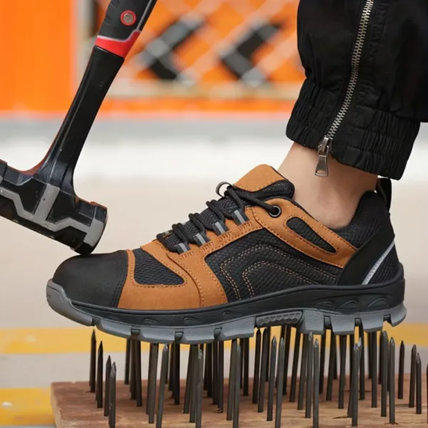 Chaussures de sécurité cuir souple antichoc – Image 7