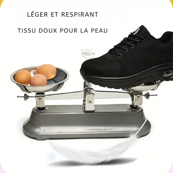 Chaussures de sécurité femme légères – Image 3