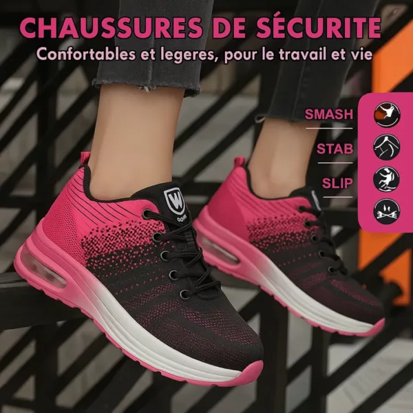 Chaussures de sécurité femme légères – Image 10