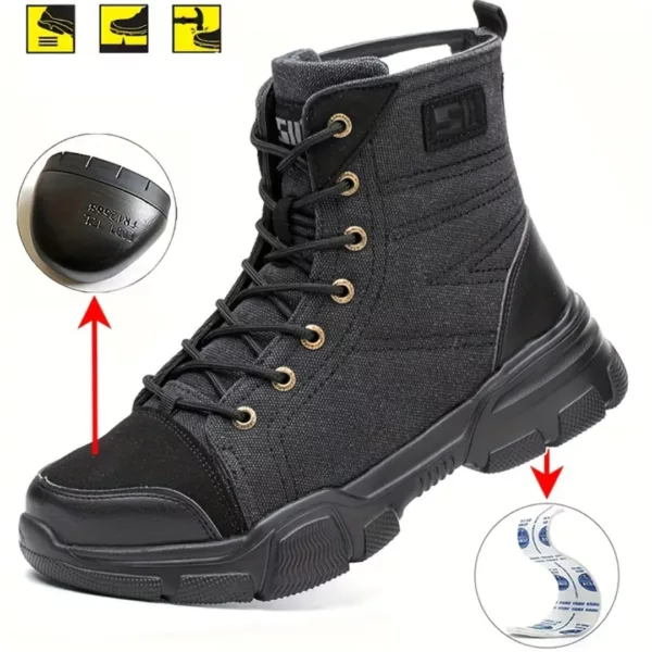 Chaussures de sécurité montantes textiles – Image 10