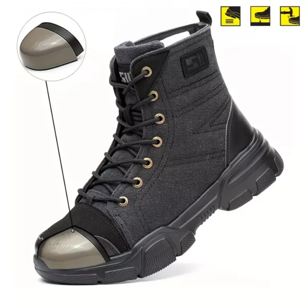 Chaussures de sécurité montantes textiles – Image 9