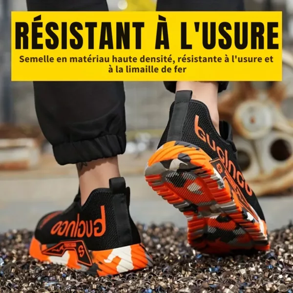 Chaussures de sécurité respirantes tendance – Image 7