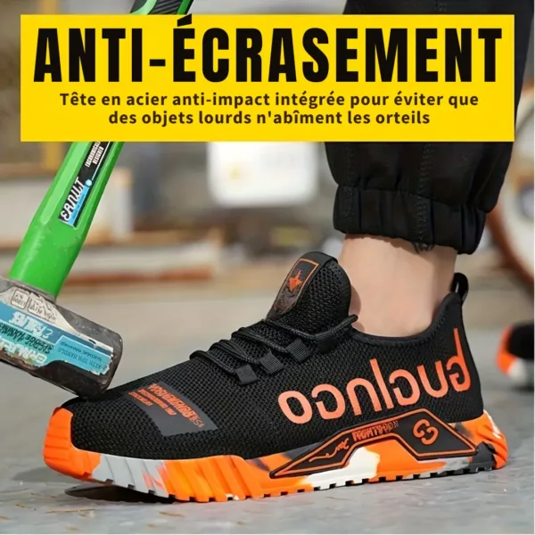 Chaussures de sécurité respirantes tendance – Image 5