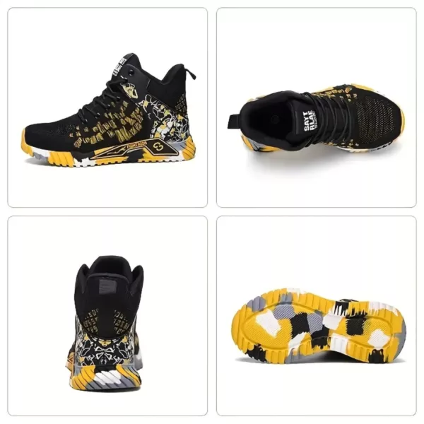Chaussures de sécurité style graffiti – Image 6