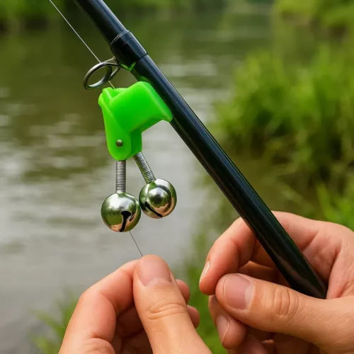 Clochette détecteur touche pour pêche au coup