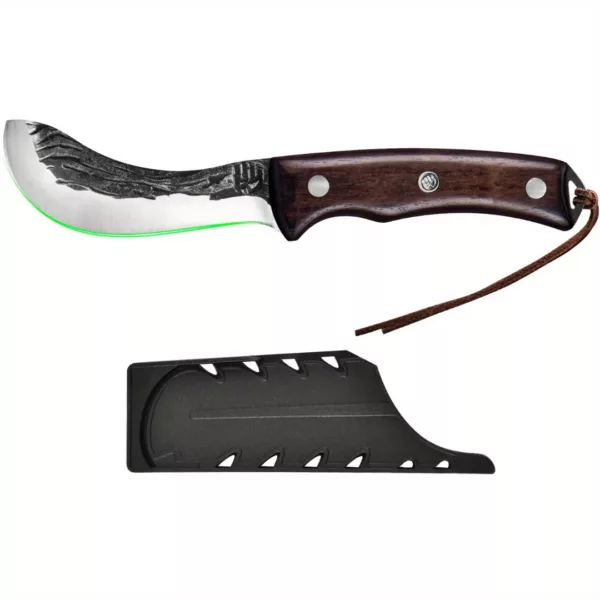 Couteau de chasse courbé artisanal
