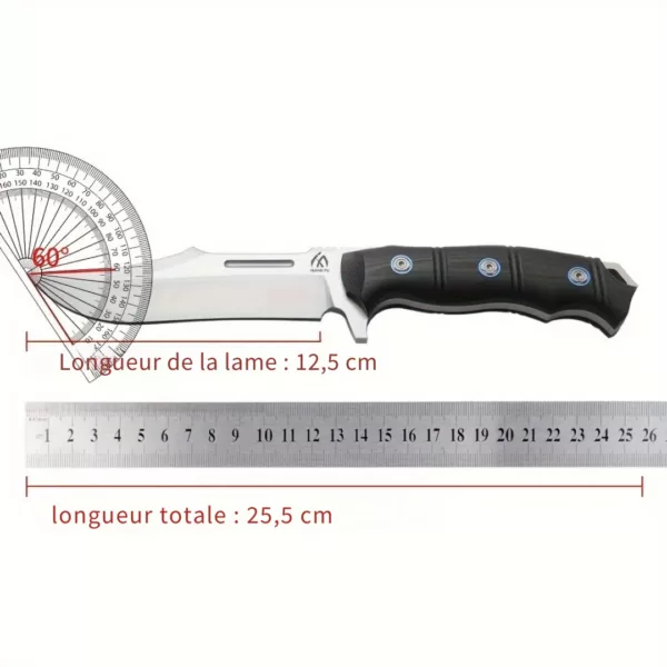 Couteau de chasse double lame courbée – Image 3